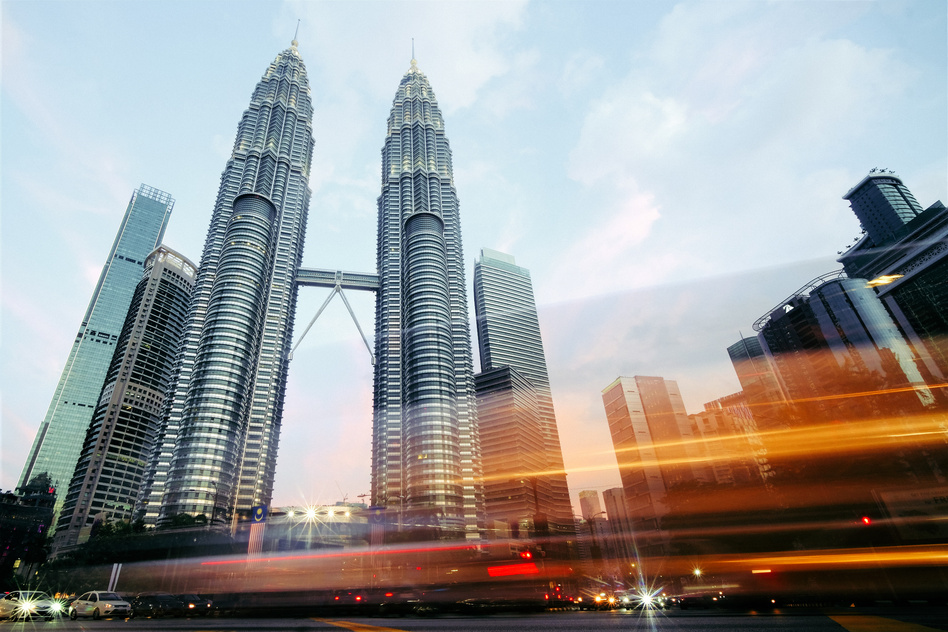 Petronas Twin Towers in Malaysia